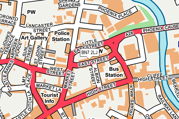 Map of CHRISMAS OGDEN SOLICITORS LIMITED at local scale