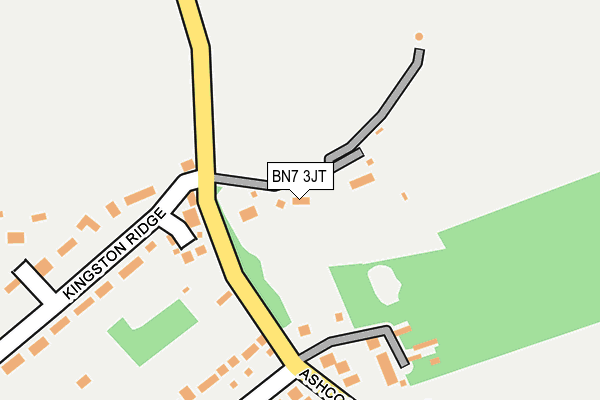 BN7 3JT map - OS OpenMap – Local (Ordnance Survey)