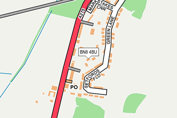 BN8 4BU map - OS OpenMap – Local (Ordnance Survey)
