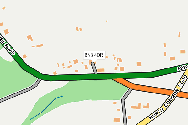 BN8 4DR map - OS OpenMap – Local (Ordnance Survey)