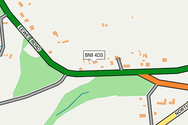 BN8 4DS map - OS OpenMap – Local (Ordnance Survey)