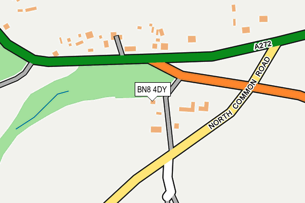 BN8 4DY map - OS OpenMap – Local (Ordnance Survey)