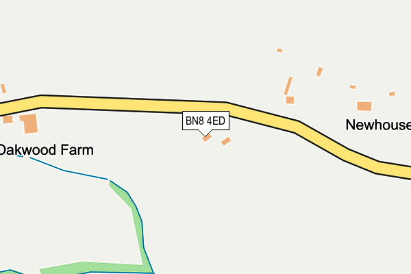 BN8 4ED map - OS OpenMap – Local (Ordnance Survey)