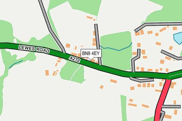 BN8 4EY map - OS OpenMap – Local (Ordnance Survey)