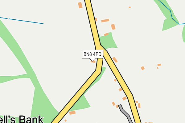 BN8 4FD map - OS OpenMap – Local (Ordnance Survey)