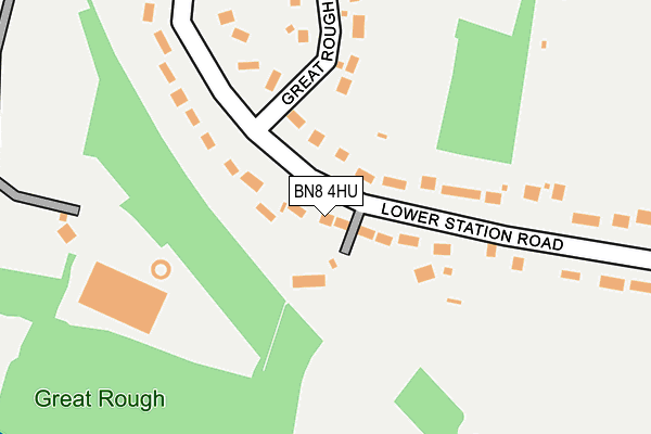 BN8 4HU map - OS OpenMap – Local (Ordnance Survey)