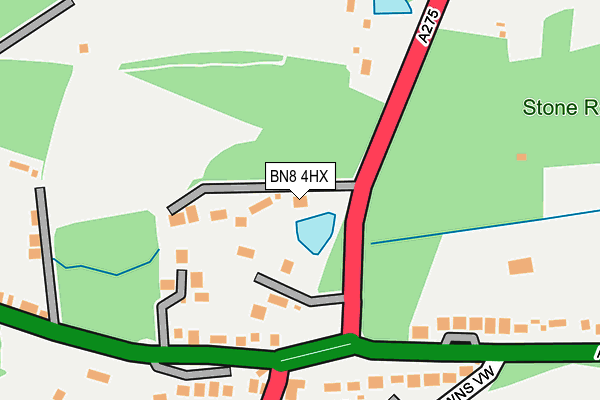 BN8 4HX map - OS OpenMap – Local (Ordnance Survey)