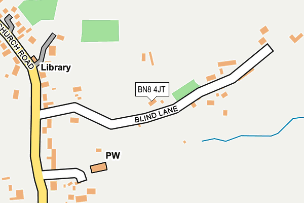 BN8 4JT map - OS OpenMap – Local (Ordnance Survey)