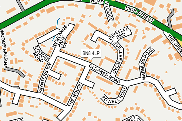 BN8 4LP map - OS OpenMap – Local (Ordnance Survey)