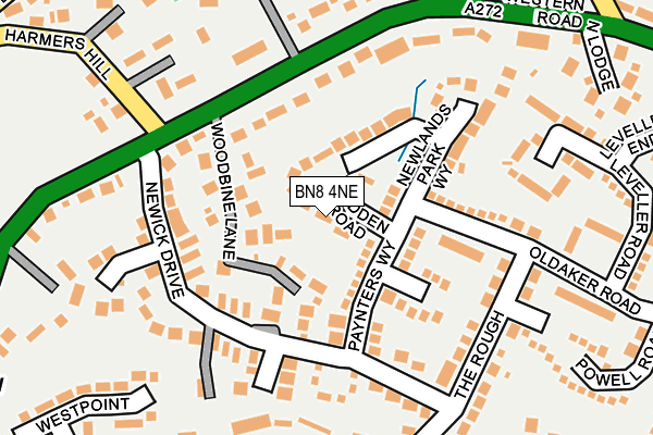 BN8 4NE map - OS OpenMap – Local (Ordnance Survey)