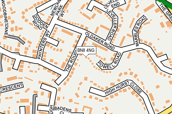 BN8 4NG map - OS OpenMap – Local (Ordnance Survey)