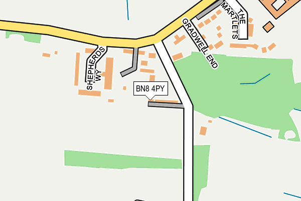 BN8 4PY map - OS OpenMap – Local (Ordnance Survey)