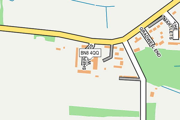 BN8 4QQ map - OS OpenMap – Local (Ordnance Survey)