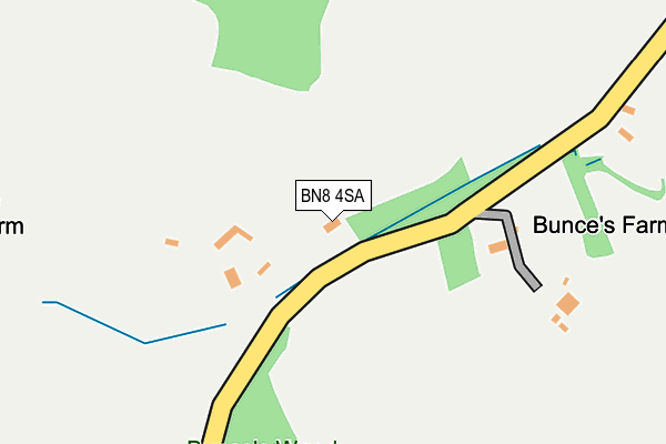 BN8 4SA map - OS OpenMap – Local (Ordnance Survey)