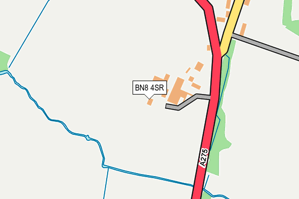 BN8 4SR map - OS OpenMap – Local (Ordnance Survey)