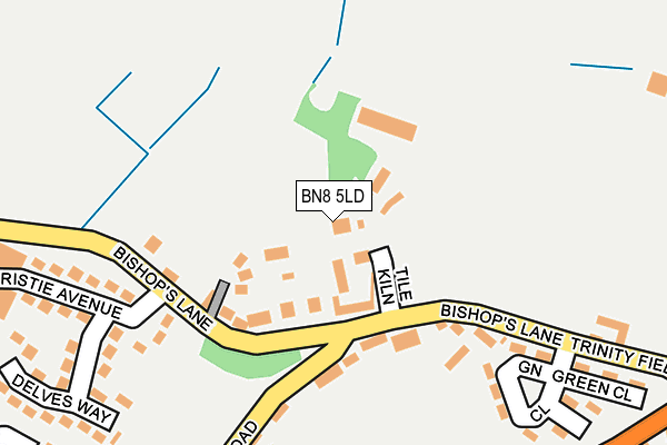 BN8 5LD map - OS OpenMap – Local (Ordnance Survey)