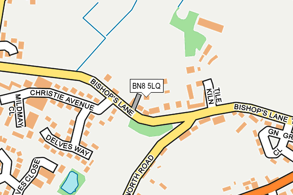 BN8 5LQ map - OS OpenMap – Local (Ordnance Survey)