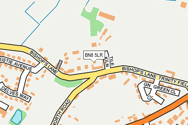BN8 5LR map - OS OpenMap – Local (Ordnance Survey)