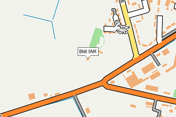 BN8 5NR map - OS OpenMap – Local (Ordnance Survey)