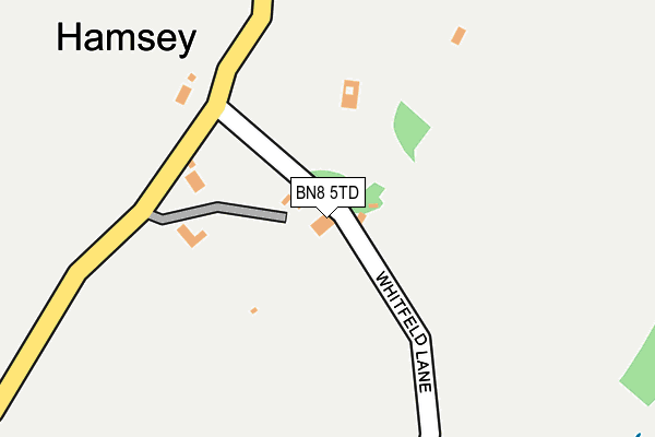 BN8 5TD map - OS OpenMap – Local (Ordnance Survey)