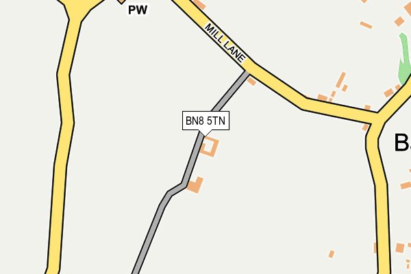 BN8 5TN map - OS OpenMap – Local (Ordnance Survey)