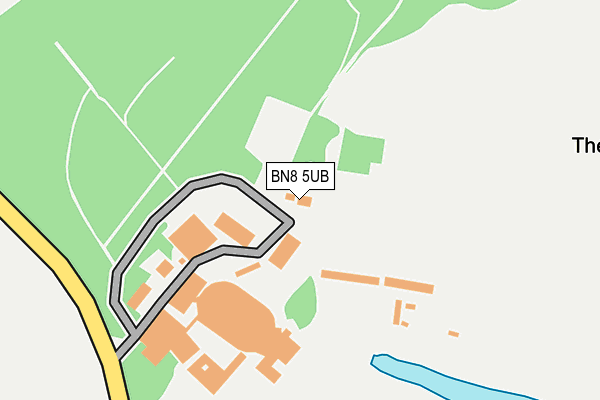 BN8 5UB map - OS OpenMap – Local (Ordnance Survey)
