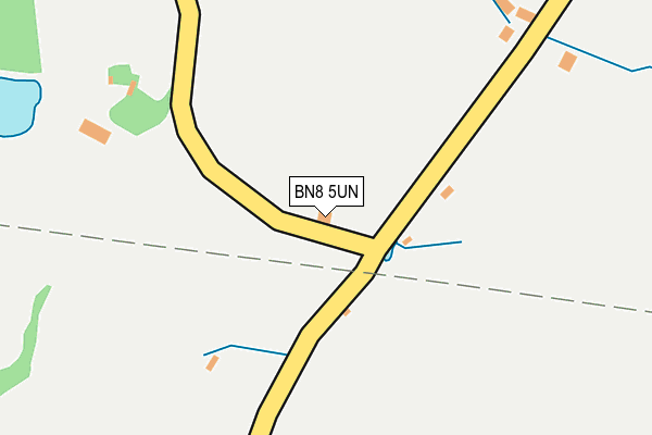 BN8 5UN map - OS OpenMap – Local (Ordnance Survey)
