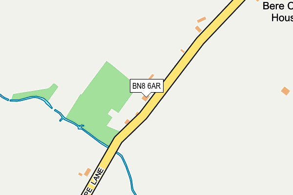BN8 6AR map - OS OpenMap – Local (Ordnance Survey)