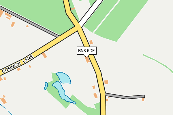 BN8 6DF map - OS OpenMap – Local (Ordnance Survey)