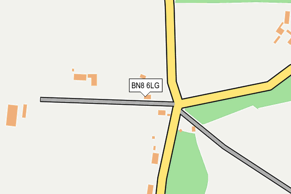 BN8 6LG map - OS OpenMap – Local (Ordnance Survey)