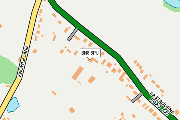 BN8 6PU map - OS OpenMap – Local (Ordnance Survey)