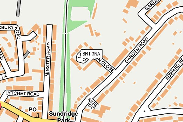 Map of ARETE LEISURE LTD at local scale