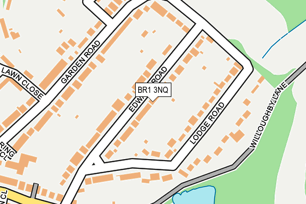 BR1 3NQ map - OS OpenMap – Local (Ordnance Survey)