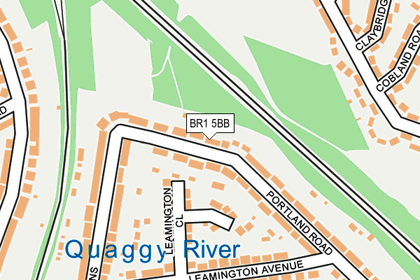 BR1 5BB map - OS OpenMap – Local (Ordnance Survey)