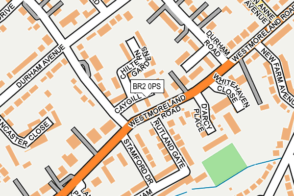 BR2 0PS map - OS OpenMap – Local (Ordnance Survey)