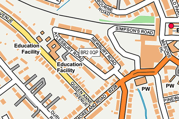 Map of DP ADVISORY SERVICES LTD at local scale