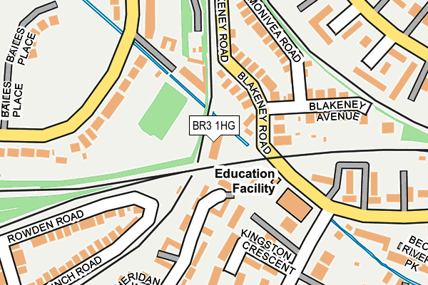 Map of EXCELSIUS AVENUE LIMITED at local scale