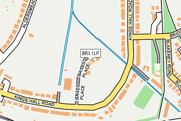 BR3 1LP map - OS OpenMap – Local (Ordnance Survey)