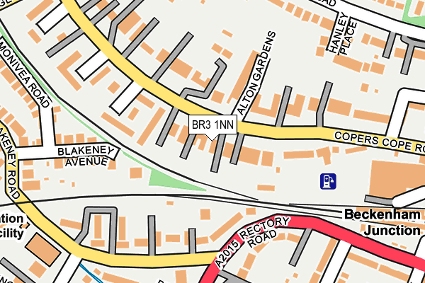 BR3 1NN map - OS OpenMap – Local (Ordnance Survey)