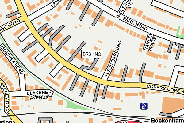 BR3 1NQ map - OS OpenMap – Local (Ordnance Survey)