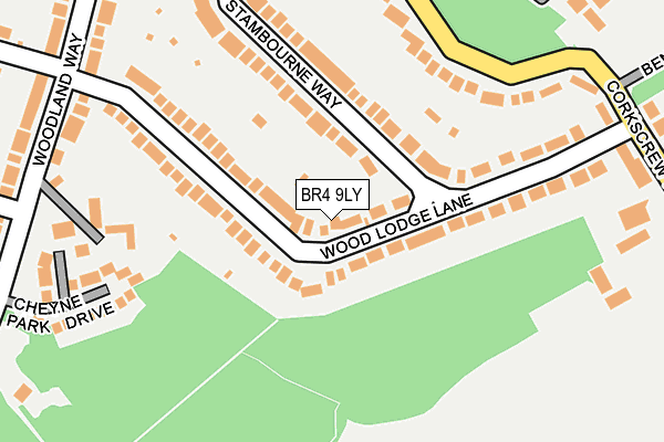 Map of ELIZA AND TED LTD at local scale