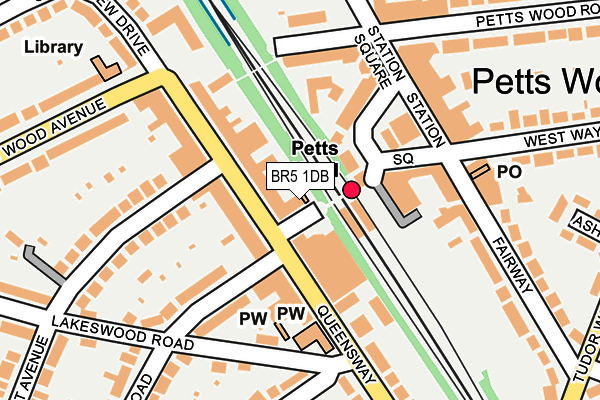 Map of CT (PETTSWOOD) LTD at local scale