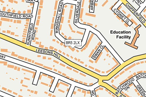 Map of HB LONDON ENTERPRISES LTD at local scale