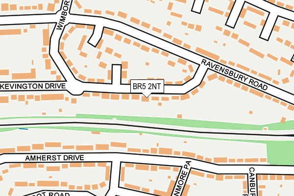 BR5 2NT map - OS OpenMap – Local (Ordnance Survey)