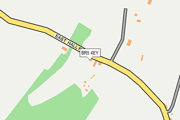 BR5 4EY map - OS OpenMap – Local (Ordnance Survey)