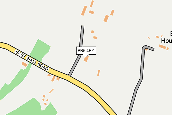 BR5 4EZ map - OS OpenMap – Local (Ordnance Survey)