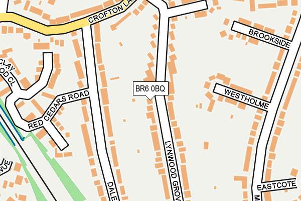 BR6 0BQ map - OS OpenMap – Local (Ordnance Survey)