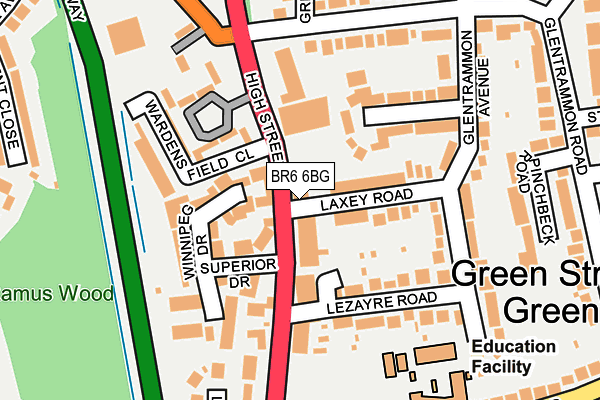 Map of GRAPESTONE LTD at local scale