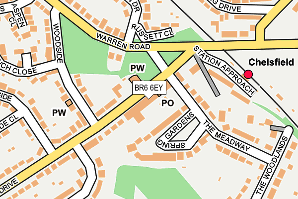 Map of OLD FORGE MEWS LIMITED at local scale