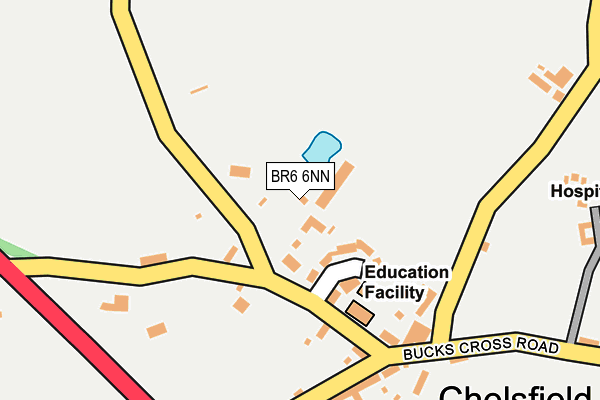 BR6 6NN map - OS OpenMap – Local (Ordnance Survey)